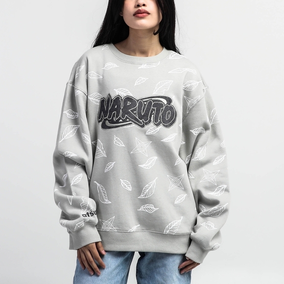 Crunchyroll Sweaters - Naruto - Naruto Crew Neck Sweatshirt - Crunchyroll Exclusive UNISEX